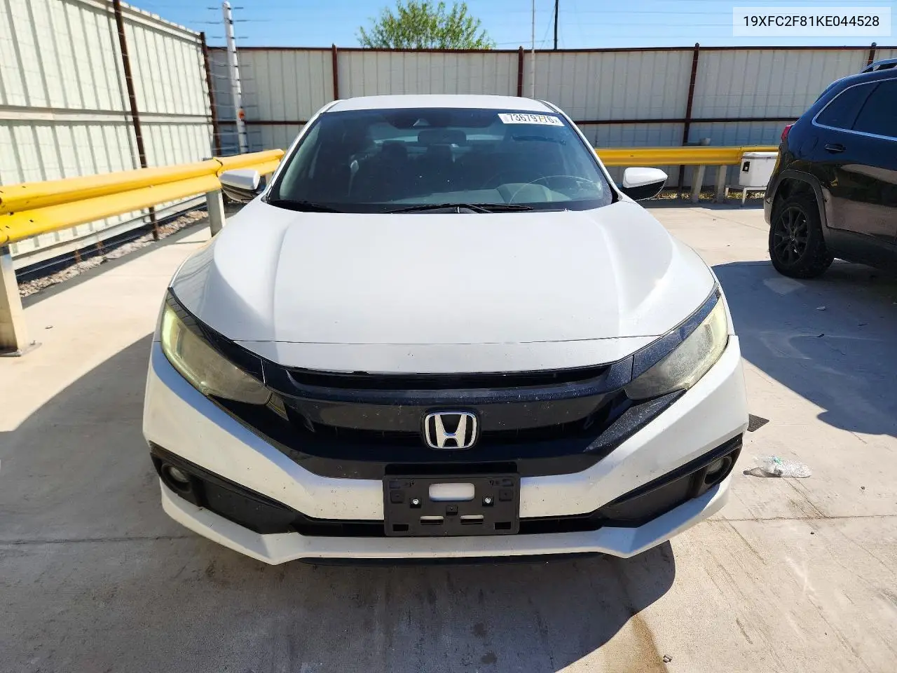 2019 HONDA CIVIC VIN 19XFC2F81KE044528 — фото 5