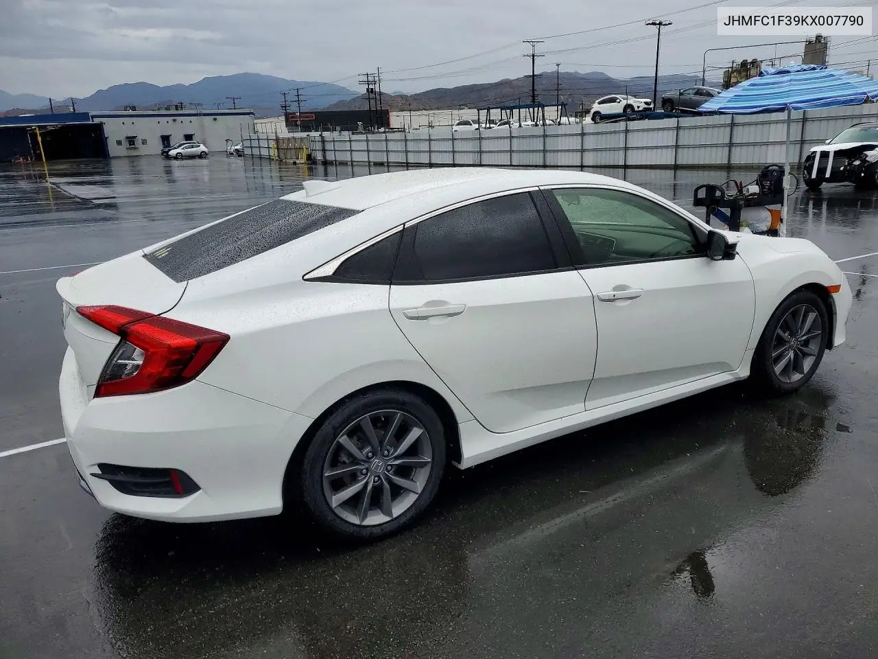 2019 HONDA CIVIC VIN JHMFC1F39KX007790 — фото 3