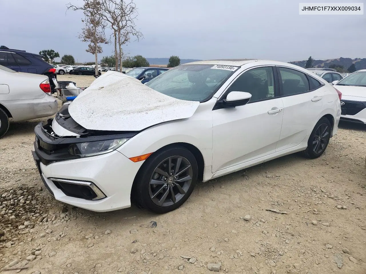 HONDA CIVIC 2019, VIN JHMFC1F7XKX009034