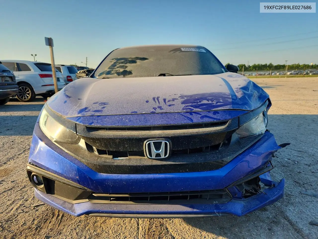 2020 HONDA CIVIC VIN 19XFC2F89LE027686 — фото 5
