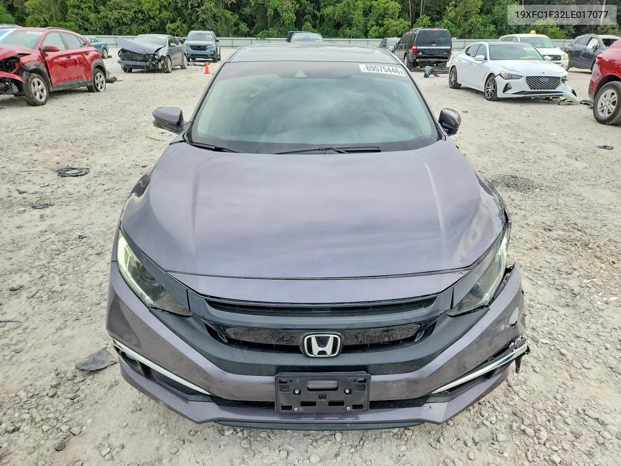 2020 HONDA CIVIC VIN 19XFC1F32LE017077 — фото 5