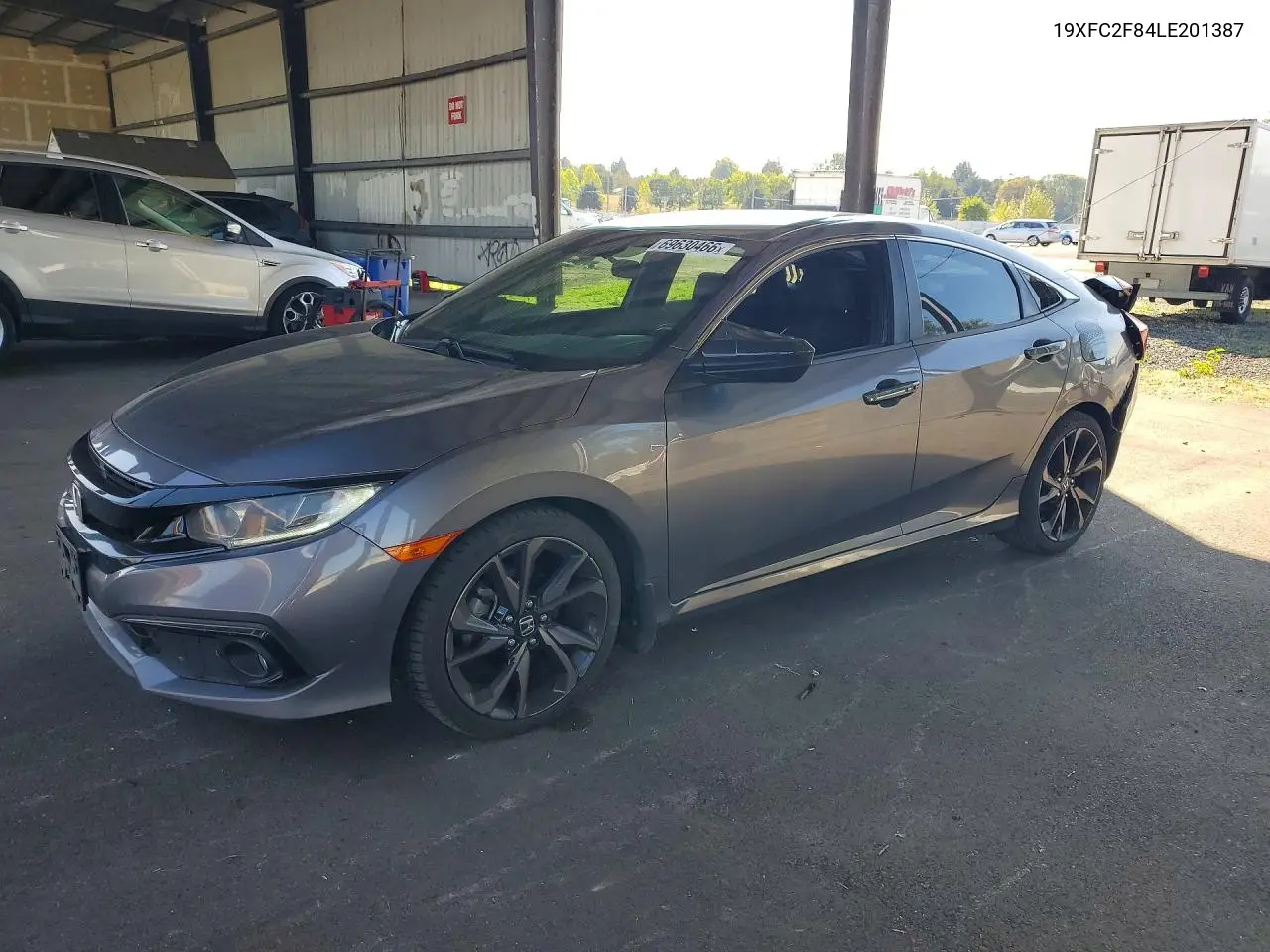 HONDA CIVIC 2020, VIN 19XFC2F84LE201387