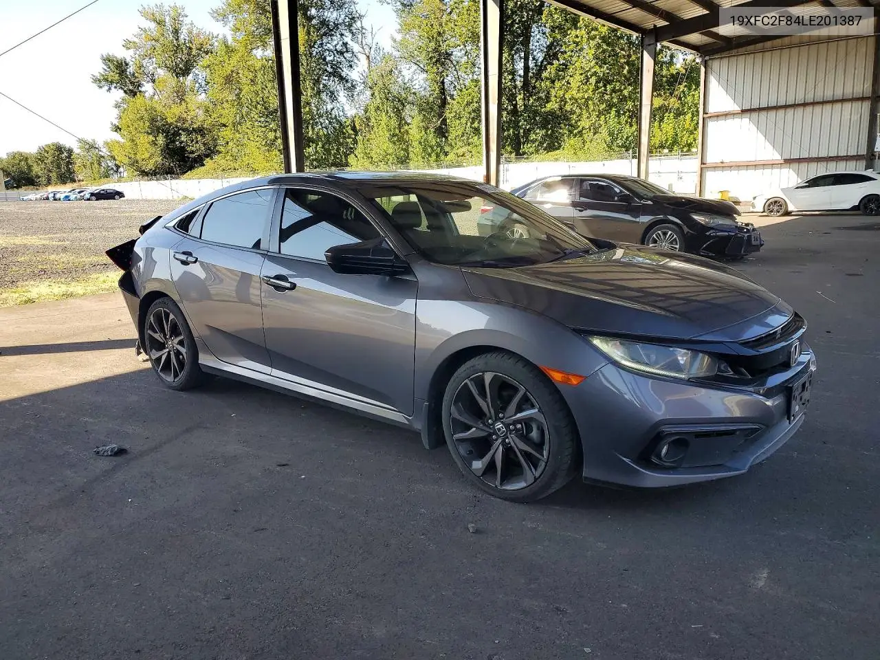 2020 HONDA CIVIC VIN 19XFC2F84LE201387 — фото 4