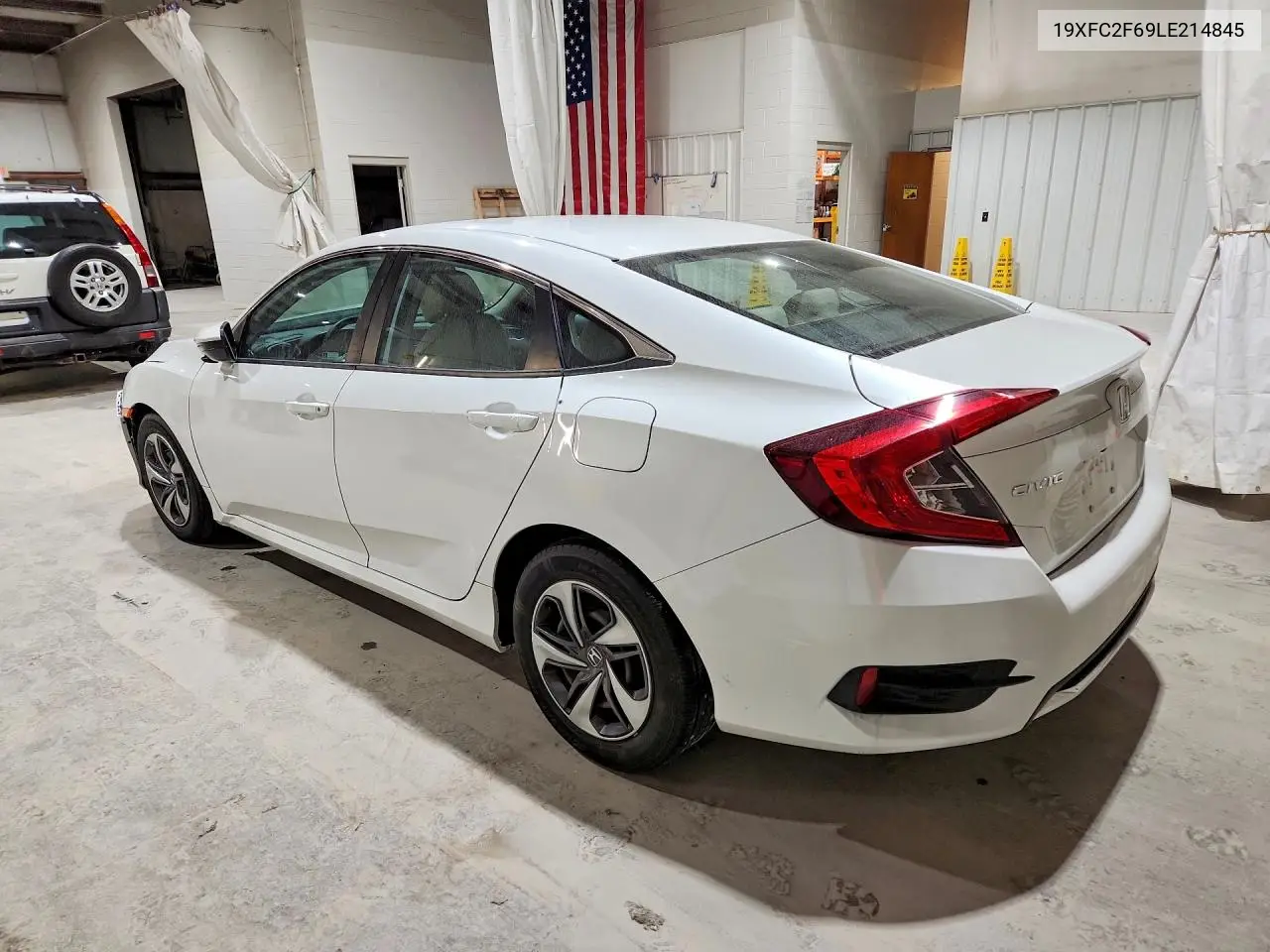 2020 HONDA CIVIC VIN 19XFC2F69LE214845 — фото 2