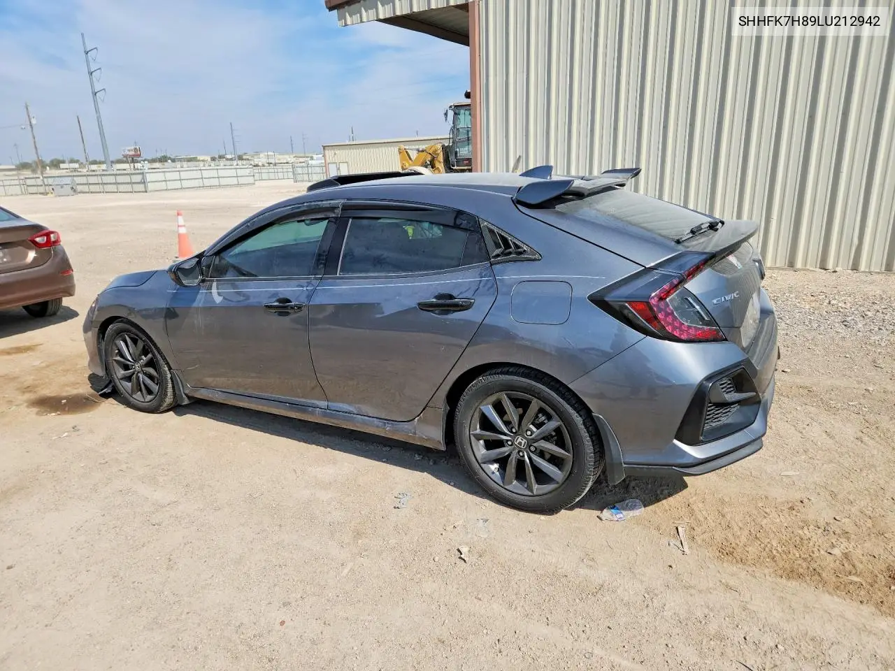 2020 HONDA CIVIC VIN SHHFK7H89LU212942 — фото 2