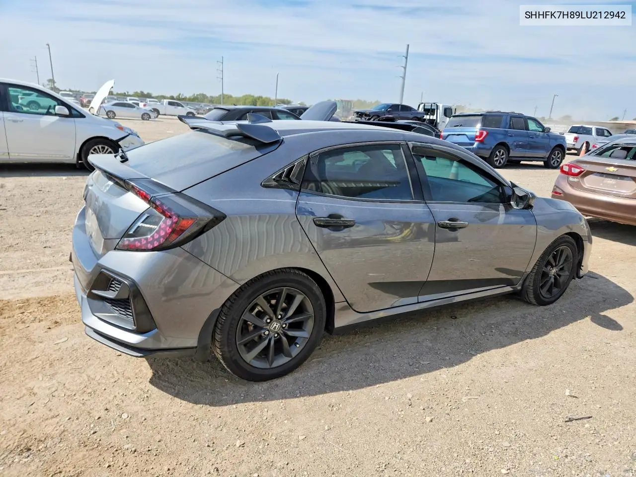 2020 HONDA CIVIC VIN SHHFK7H89LU212942 — фото 3