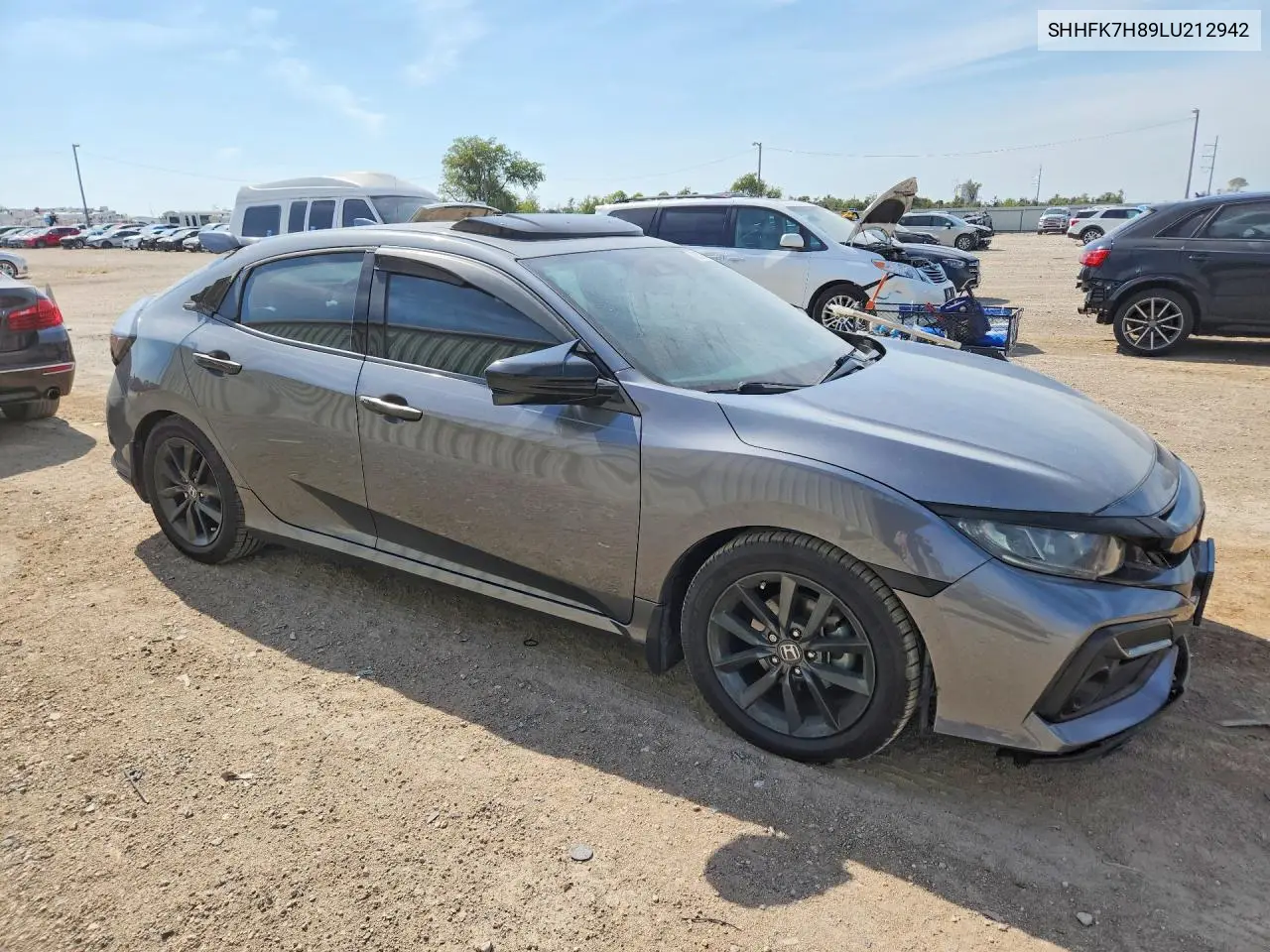 2020 HONDA CIVIC VIN SHHFK7H89LU212942 — фото 4