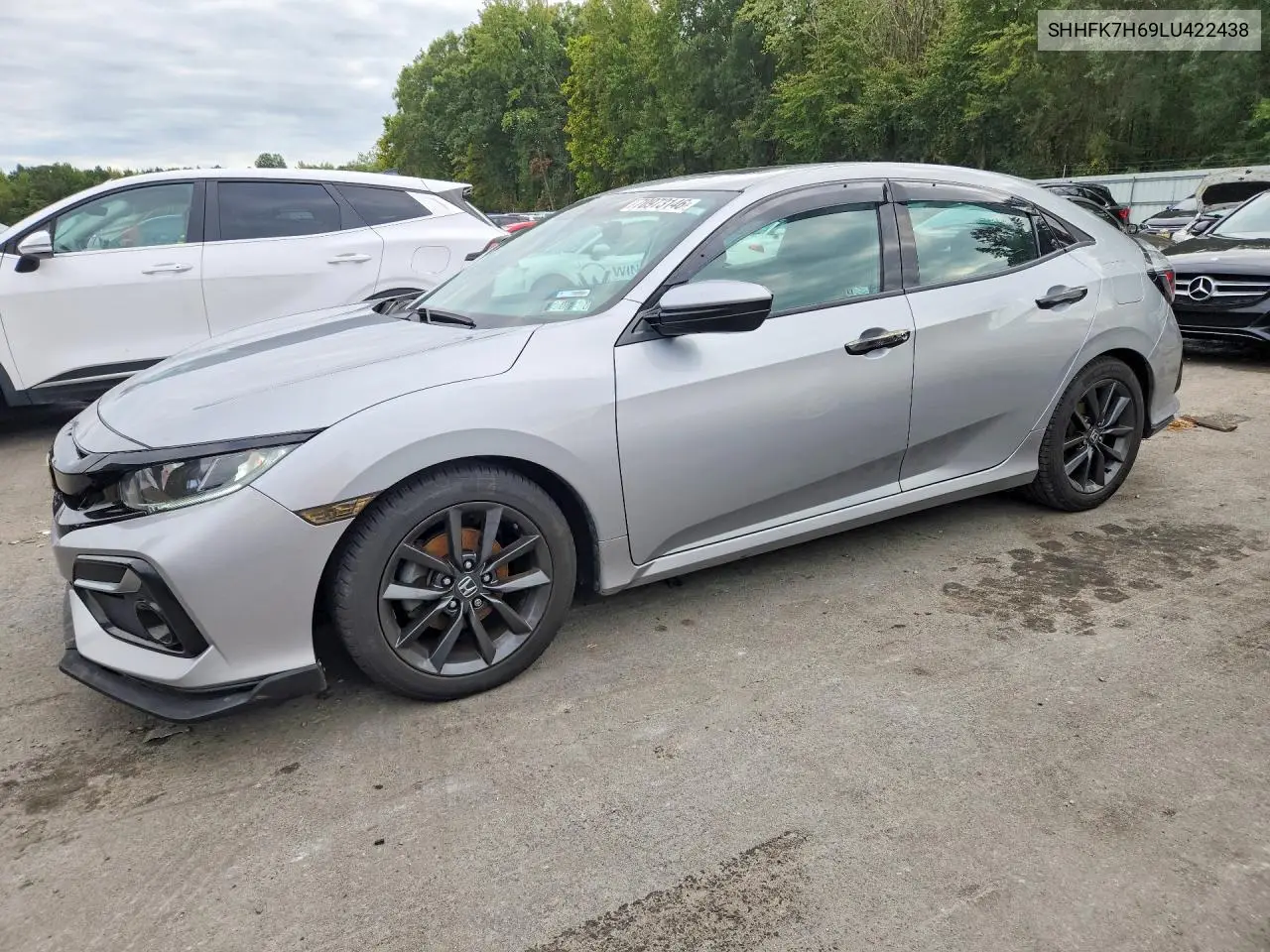 HONDA CIVIC 2020, VIN SHHFK7H69LU422438