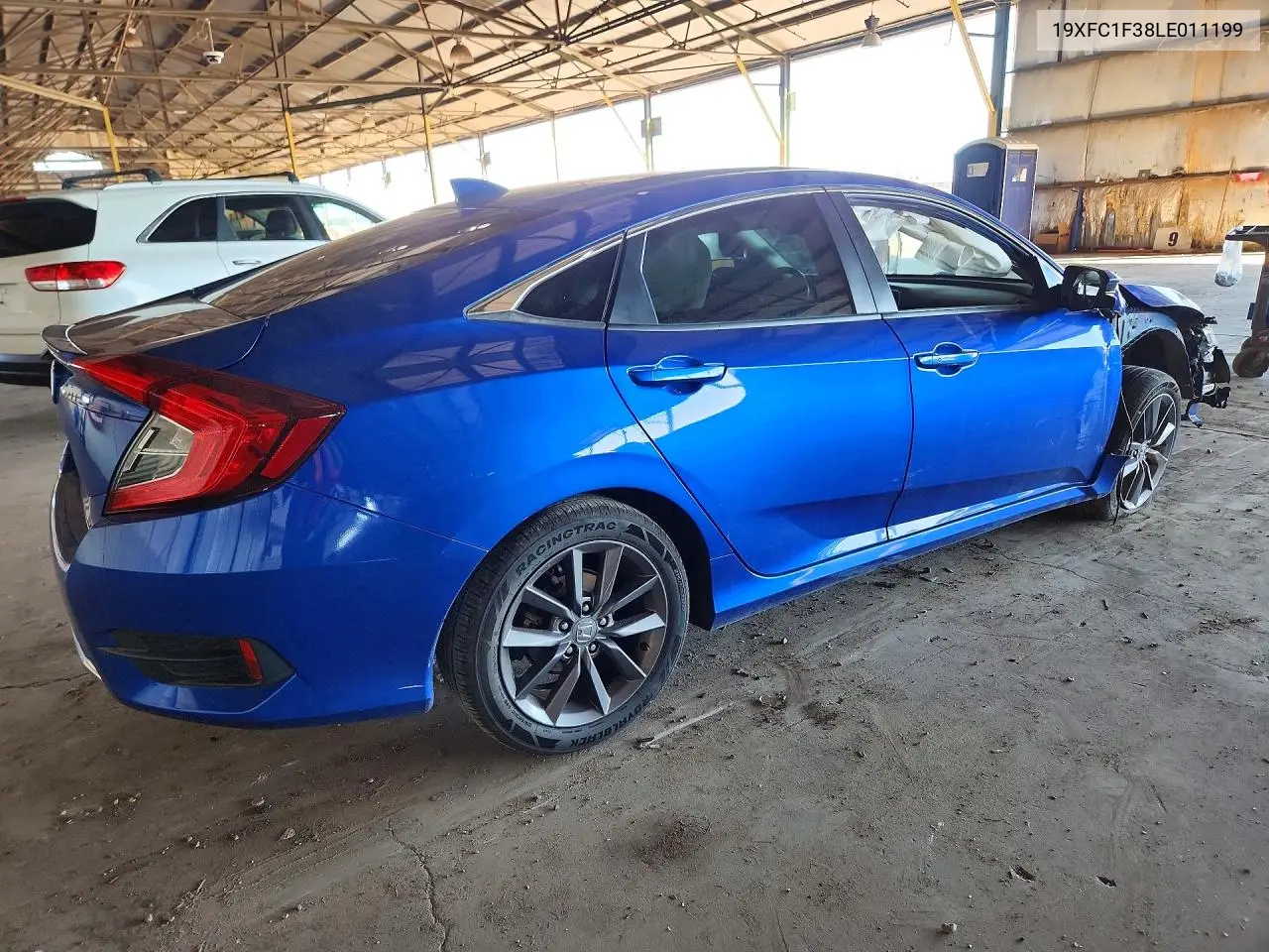 2020 HONDA CIVIC VIN 19XFC1F38LE011199 — фото 3