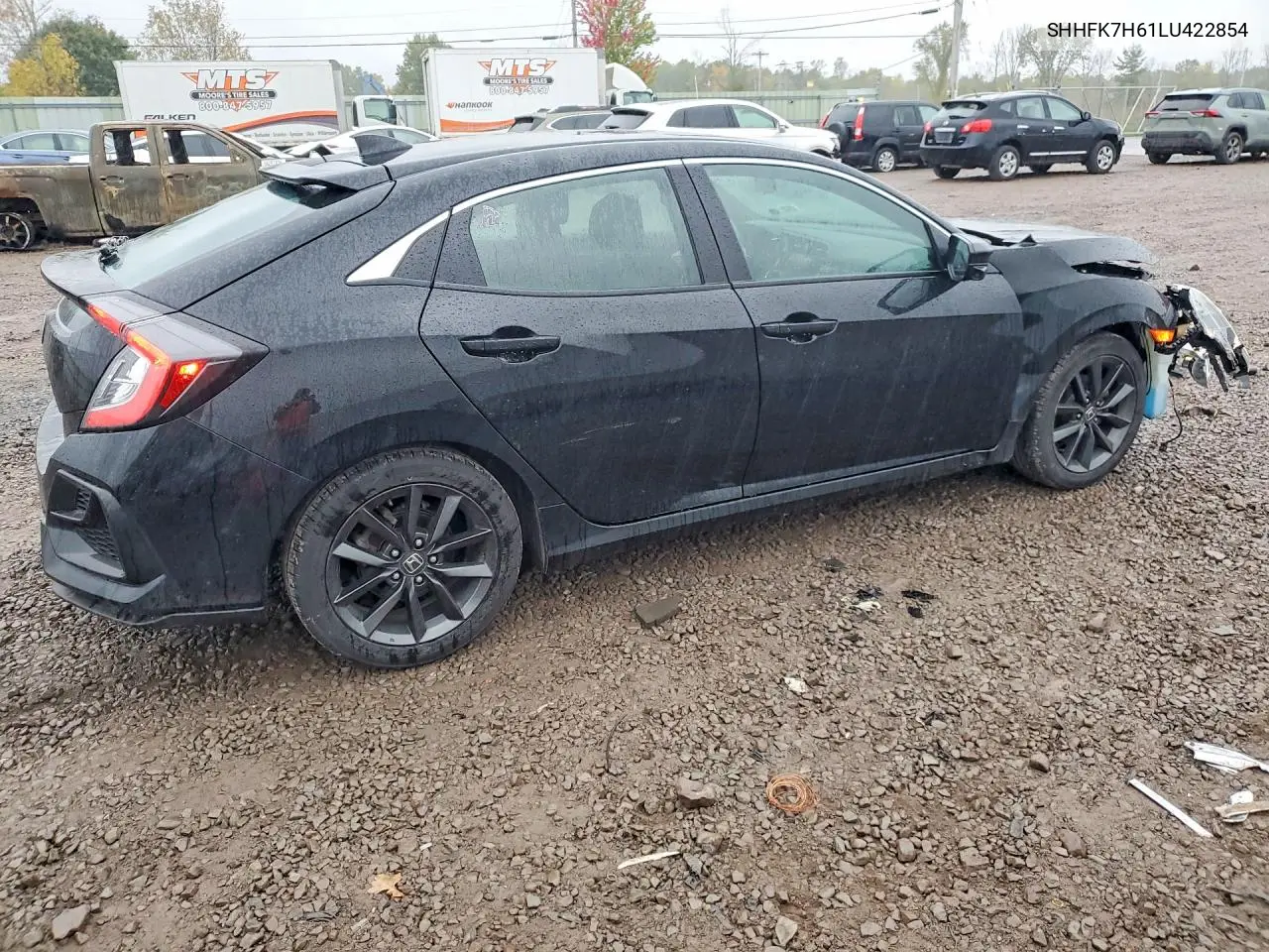 2020 HONDA CIVIC VIN SHHFK7H61LU422854 — фото 3