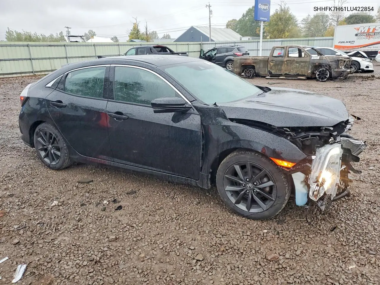 2020 HONDA CIVIC VIN SHHFK7H61LU422854 — фото 4
