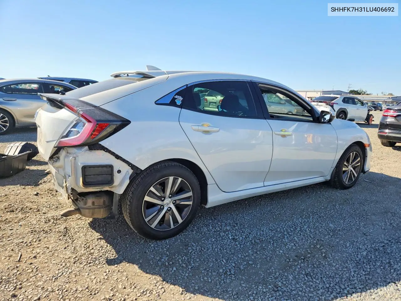 2020 HONDA CIVIC VIN SHHFK7H31LU406692 — фото 3