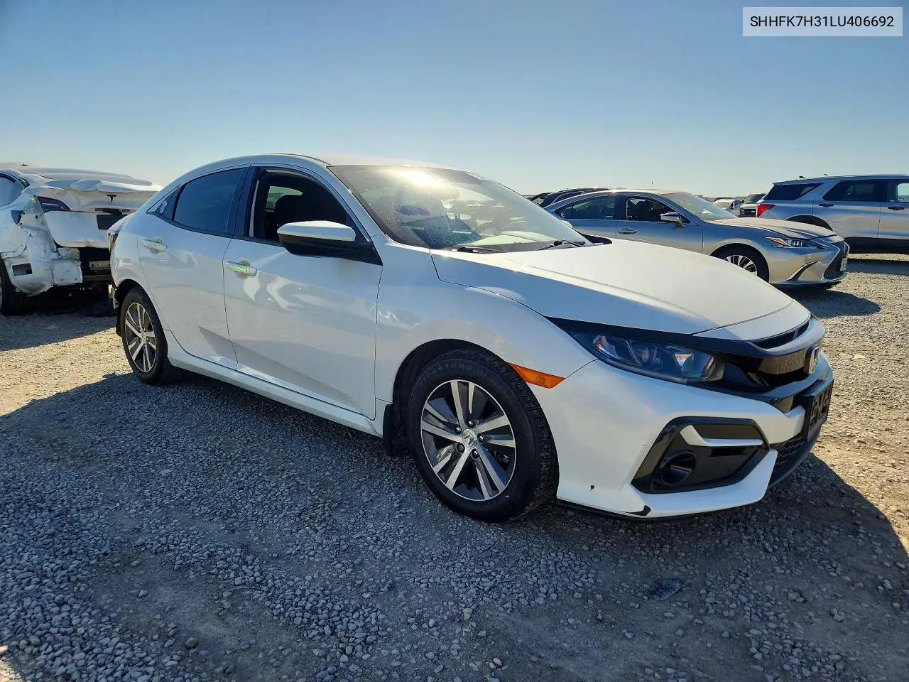 2020 HONDA CIVIC VIN SHHFK7H31LU406692 — фото 4