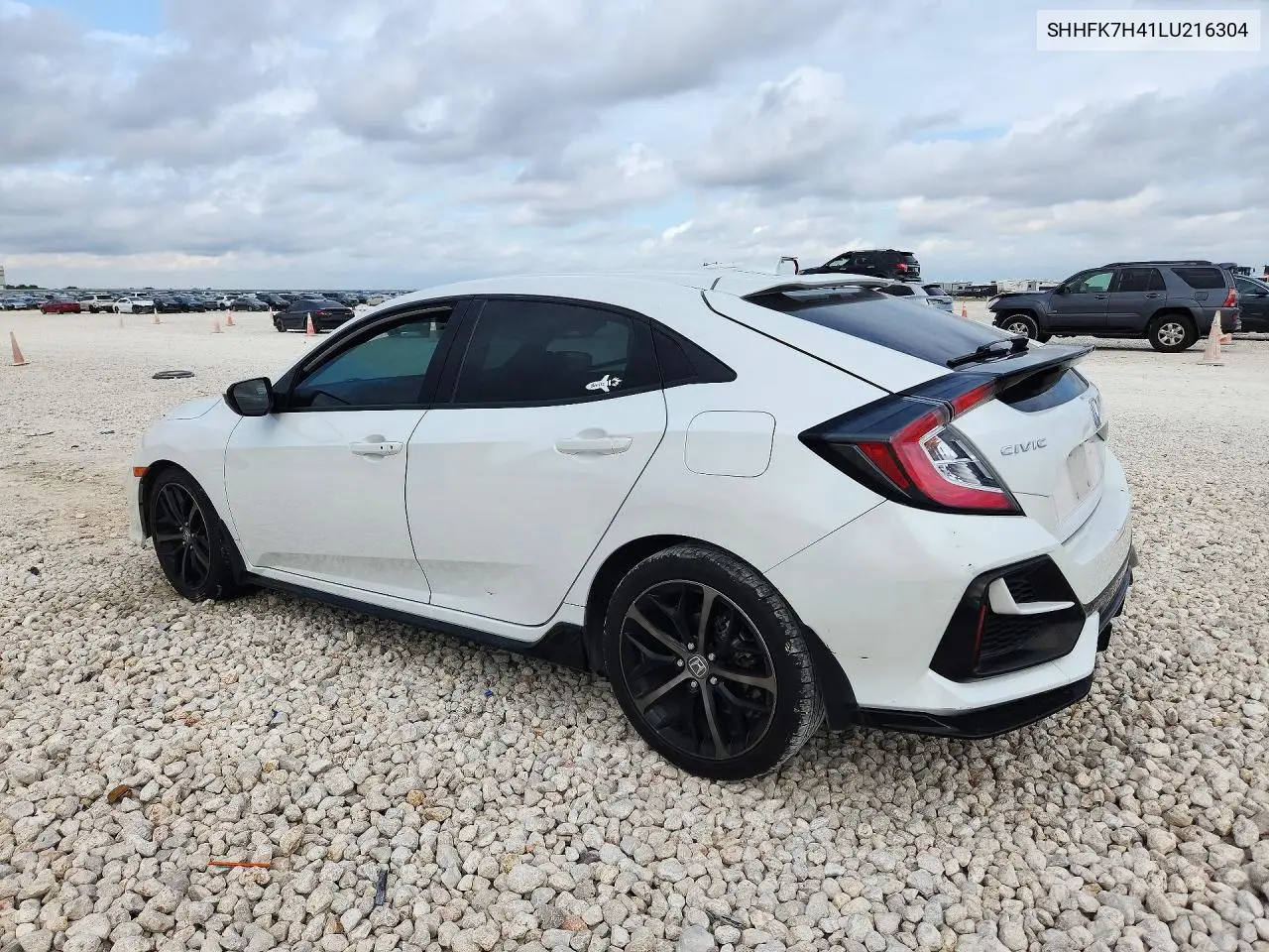 2020 HONDA CIVIC VIN SHHFK7H41LU216304 — фото 2