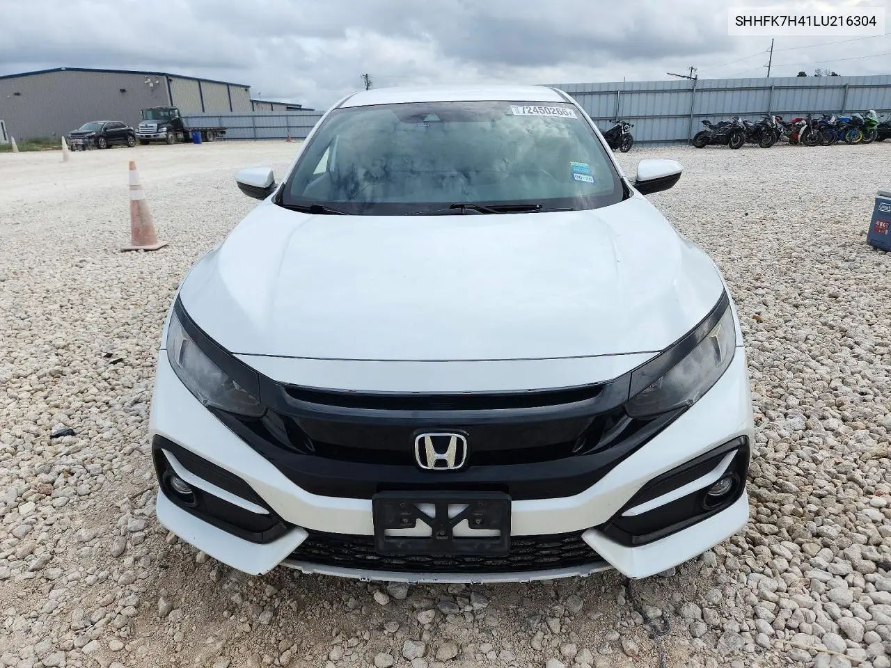 2020 HONDA CIVIC VIN SHHFK7H41LU216304 — фото 5