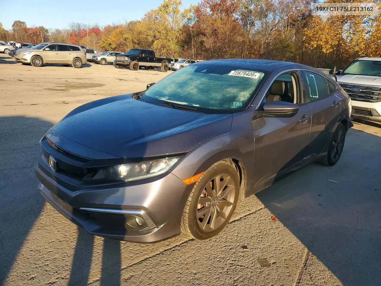 HONDA CIVIC 2020, VIN 19XFC1F75LE213162