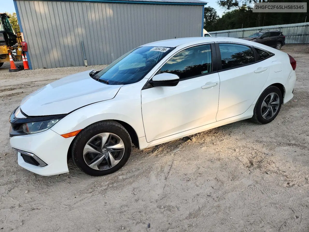 HONDA CIVIC 2020, VIN 2HGFC2F65LH585345