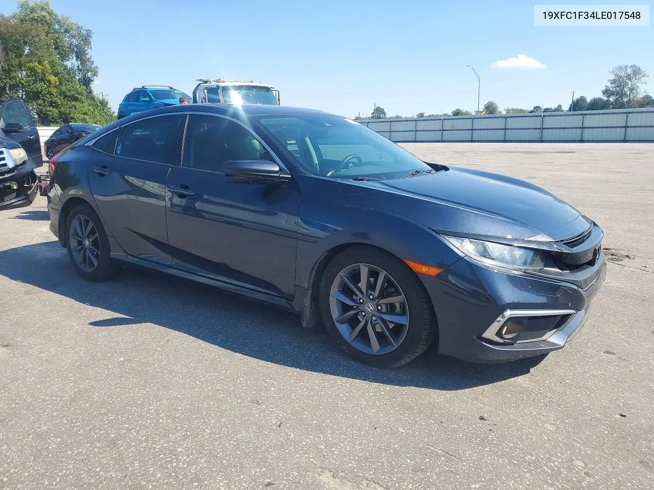 2020 HONDA CIVIC VIN 19XFC1F34LE017548 — фото 4