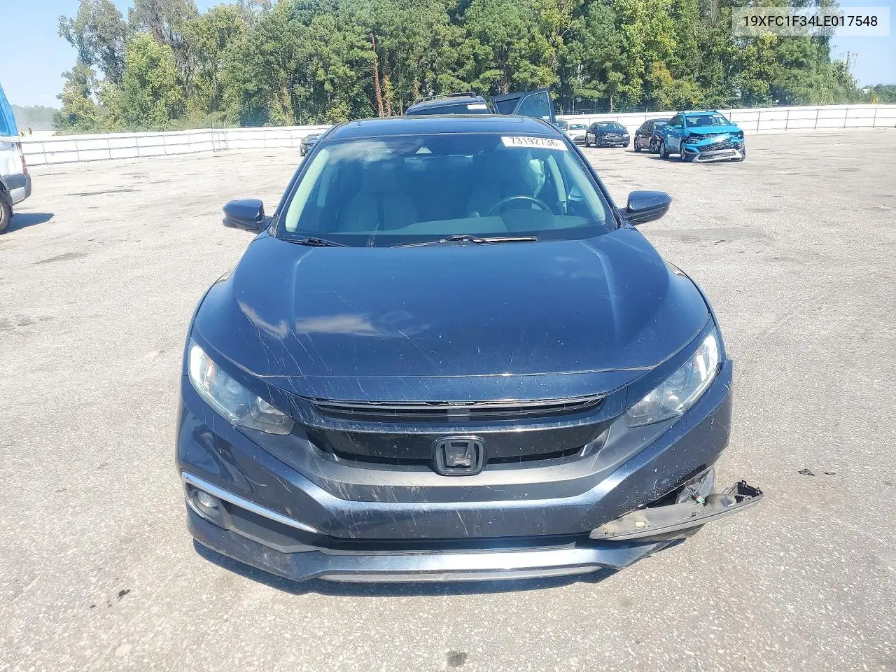 2020 HONDA CIVIC VIN 19XFC1F34LE017548 — фото 5