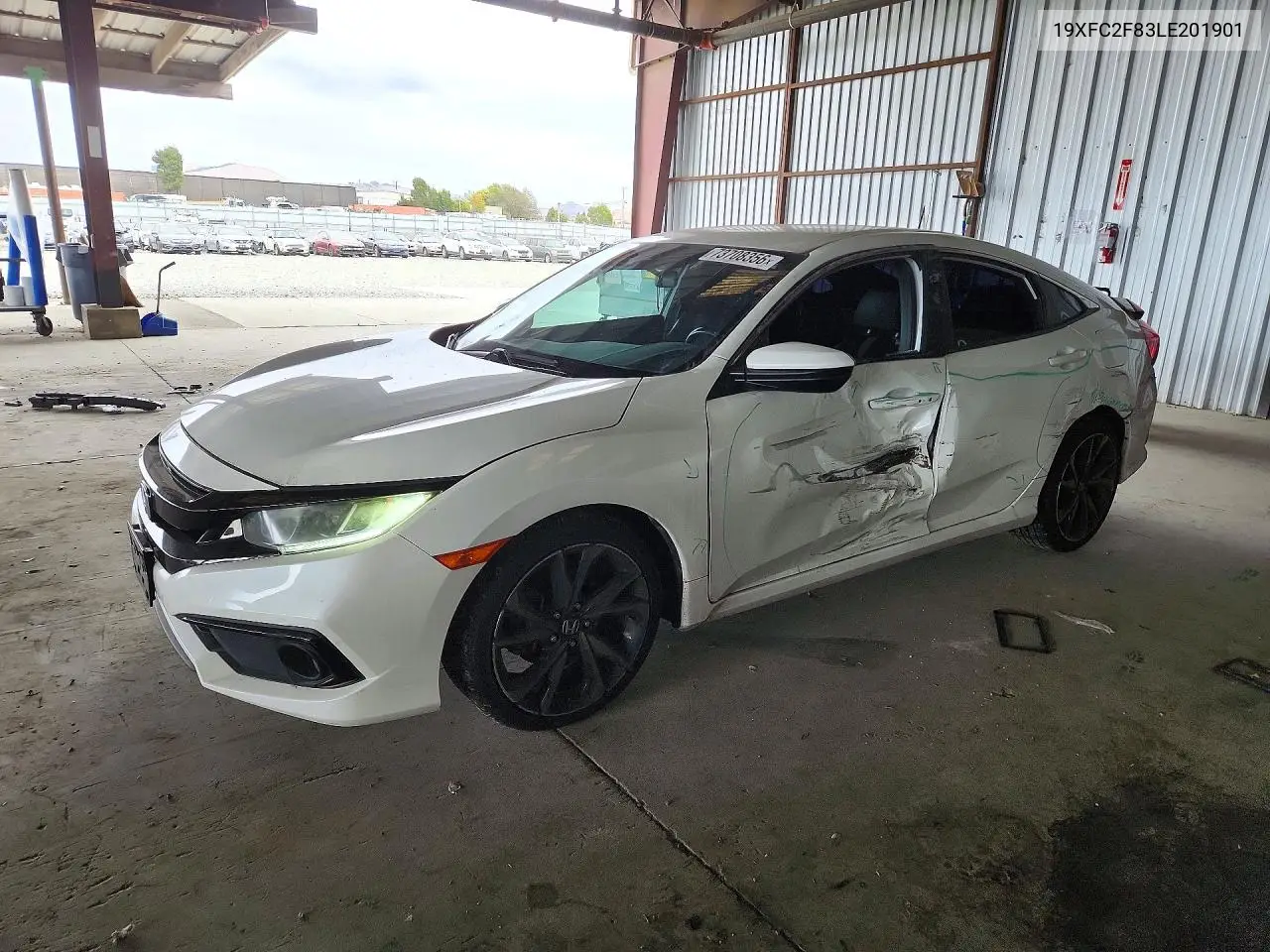 HONDA CIVIC 2020, VIN 19XFC2F83LE201901