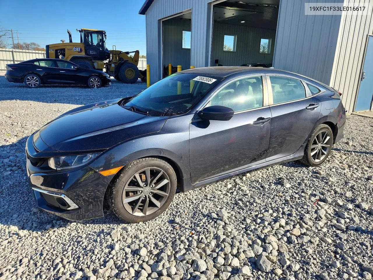 HONDA CIVIC 2020, VIN 19XFC1F33LE016617