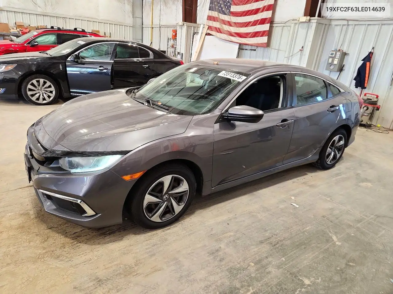 HONDA CIVIC 2020, VIN 19XFC2F63LE014639