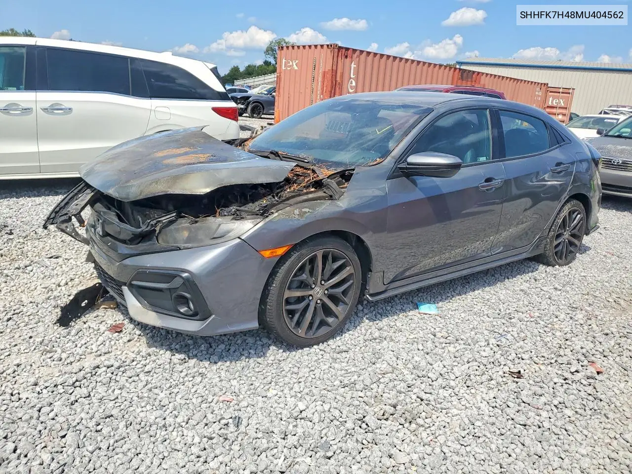 HONDA CIVIC 2021, VIN SHHFK7H48MU404562