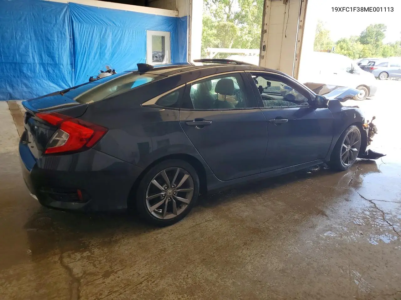 2021 HONDA CIVIC VIN 19XFC1F38ME001113 — фото 3