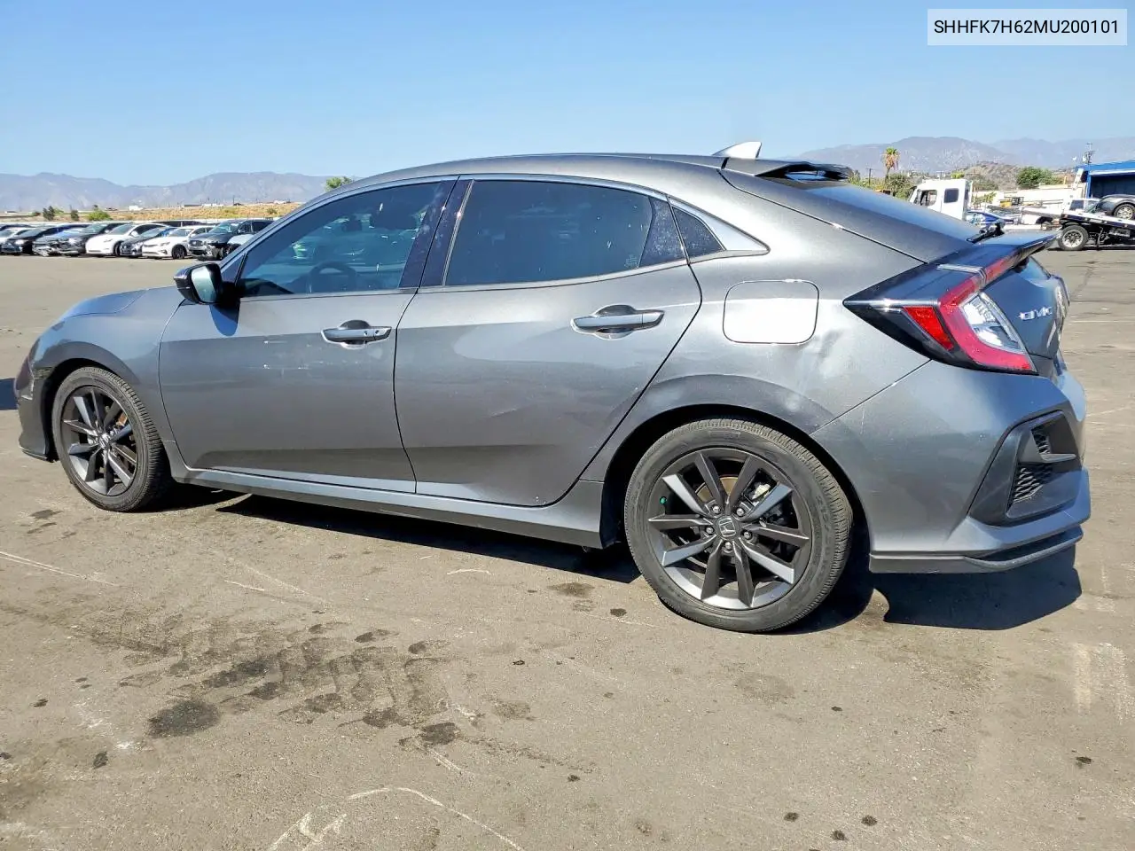 2021 HONDA CIVIC VIN SHHFK7H62MU200101 — фото 2