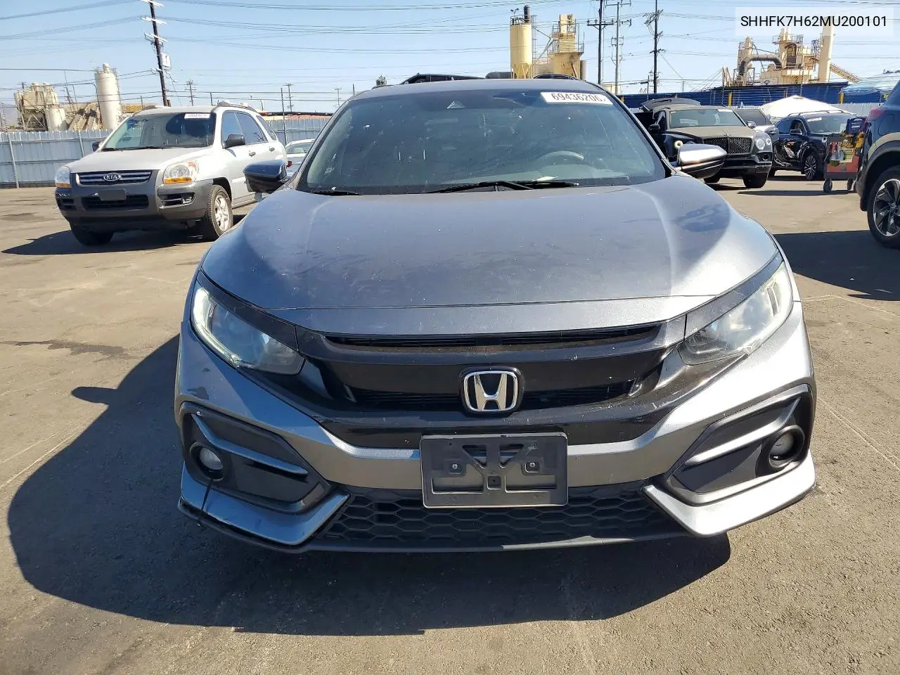2021 HONDA CIVIC VIN SHHFK7H62MU200101 — фото 5