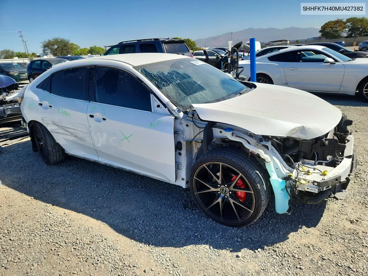 2021 HONDA CIVIC VIN SHHFK7H40MU427382 — фото 4