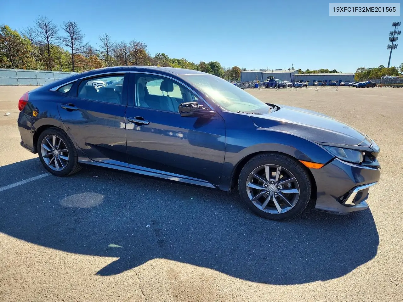 2021 HONDA CIVIC VIN 19XFC1F32ME201565 — фото 4