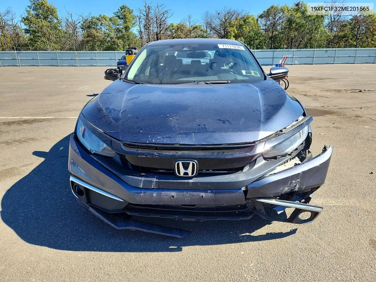 2021 HONDA CIVIC VIN 19XFC1F32ME201565 — фото 5