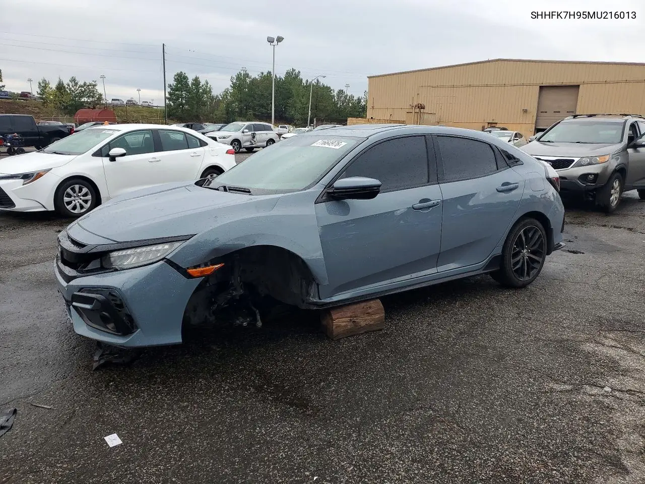 HONDA CIVIC 2021, VIN SHHFK7H95MU216013