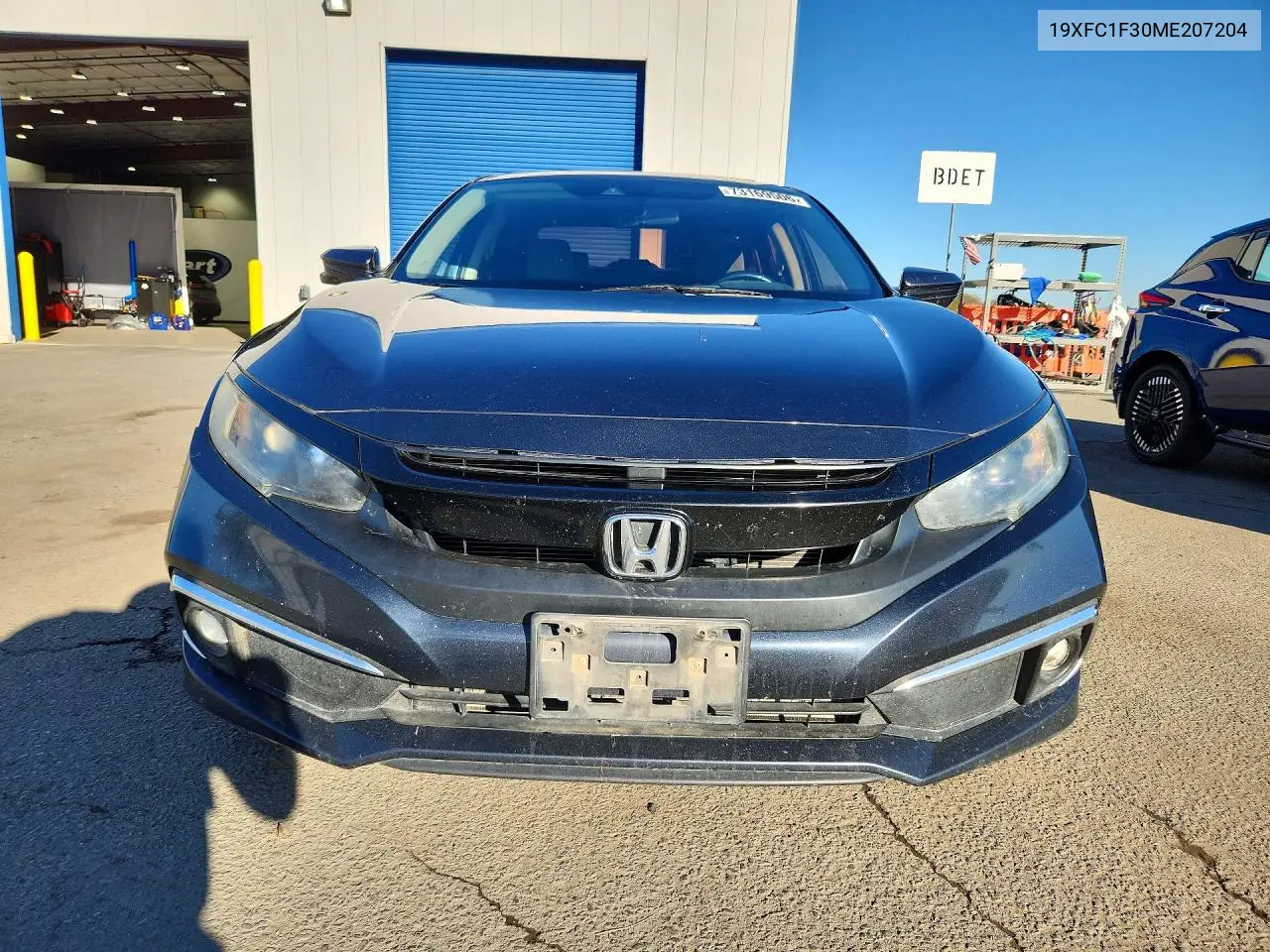 2021 HONDA CIVIC VIN 19XFC1F30ME207204 — фото 5