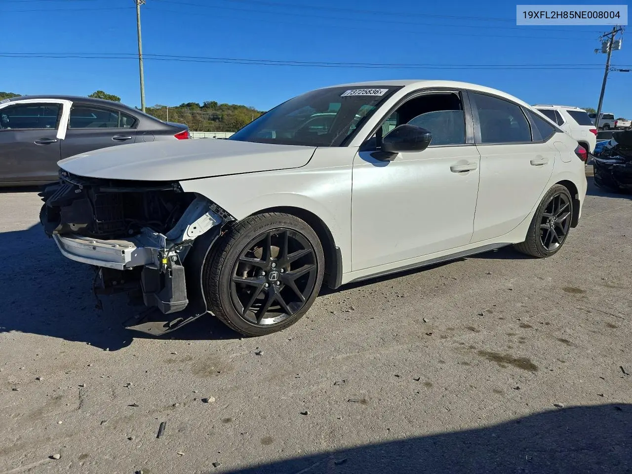 HONDA CIVIC 2022, VIN 19XFL2H85NE008004
