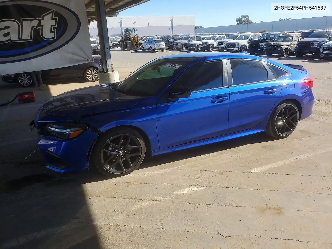 HONDA CIVIC 2023, VIN 2HGFE2F54PH541537