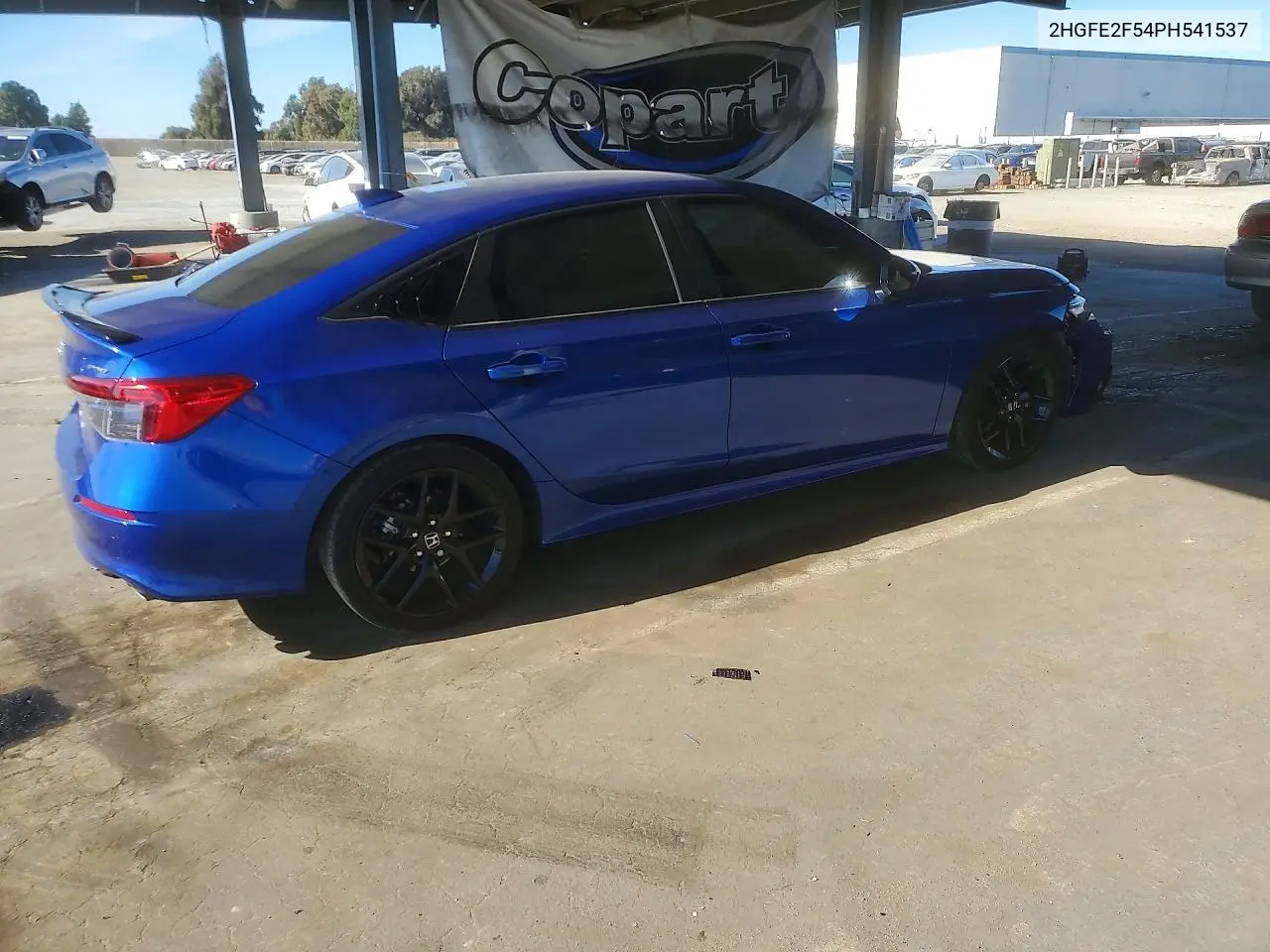 2023 HONDA CIVIC VIN 2HGFE2F54PH541537 — фото 3
