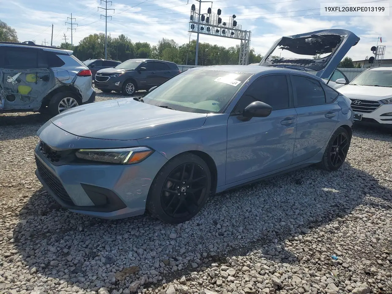HONDA CIVIC 2023, VIN 19XFL2G8XPE013199