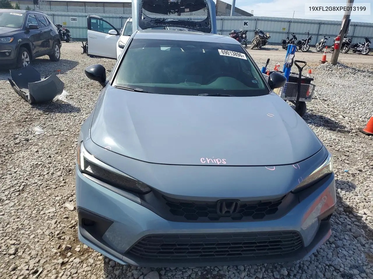 2023 HONDA CIVIC VIN 19XFL2G8XPE013199 — фото 5