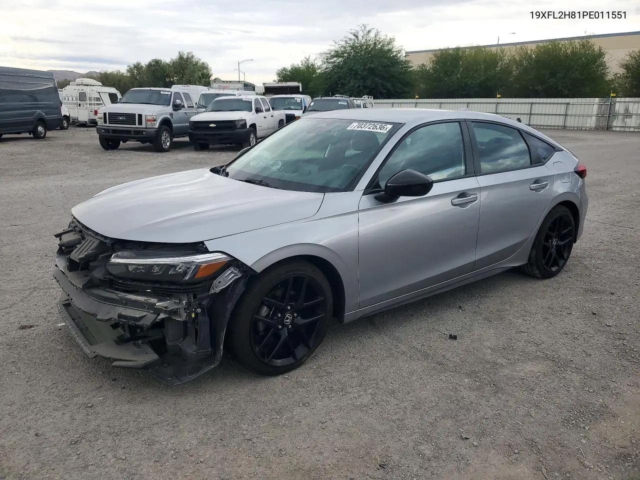 HONDA CIVIC 2023, VIN 19XFL2H81PE011551