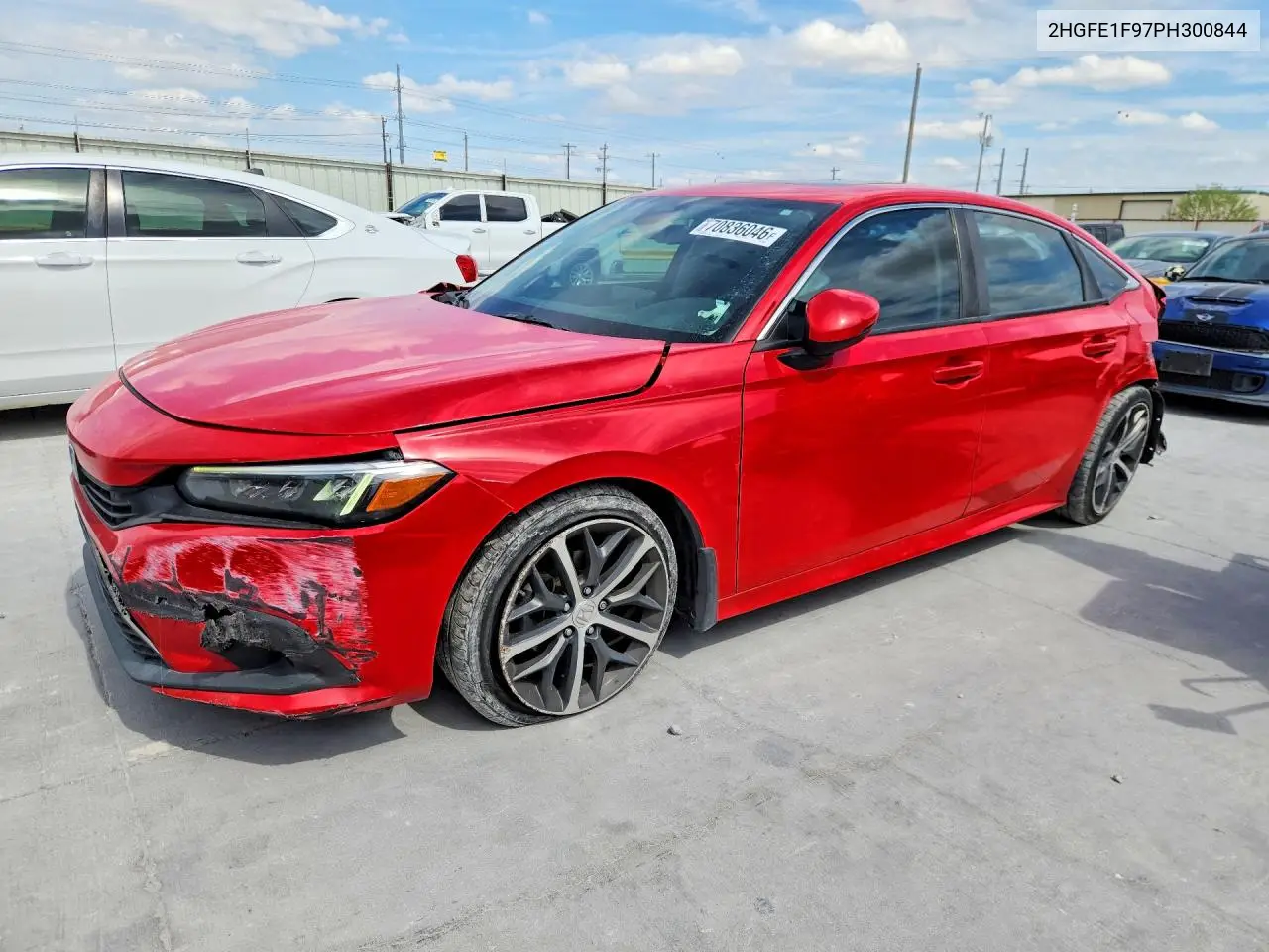 HONDA CIVIC 2023, VIN 2HGFE1F97PH300844