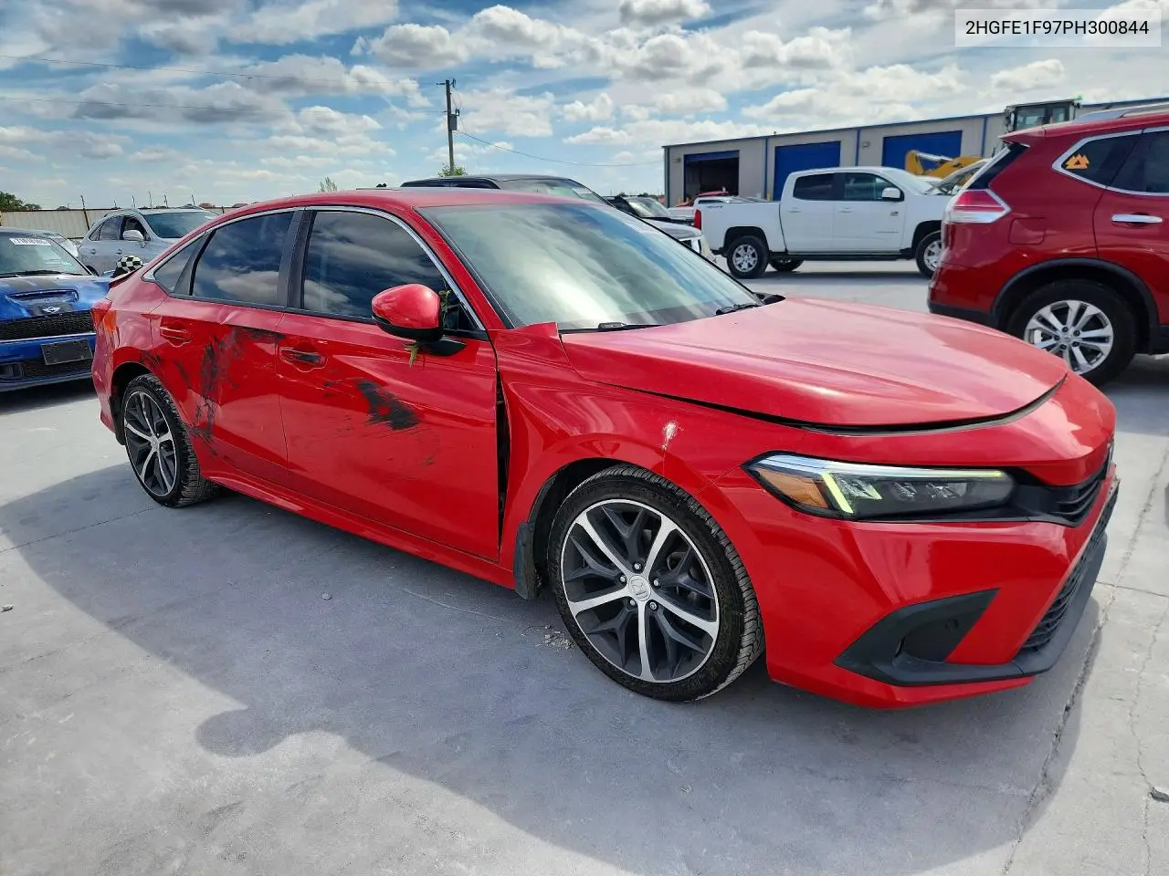 2023 HONDA CIVIC VIN 2HGFE1F97PH300844 — фото 4