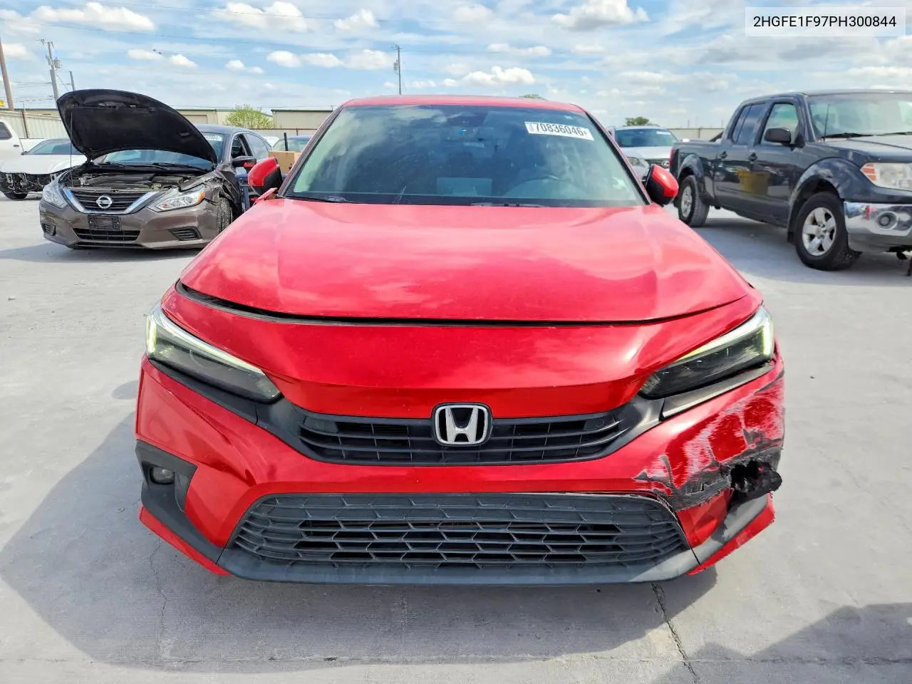 2023 HONDA CIVIC VIN 2HGFE1F97PH300844 — фото 5