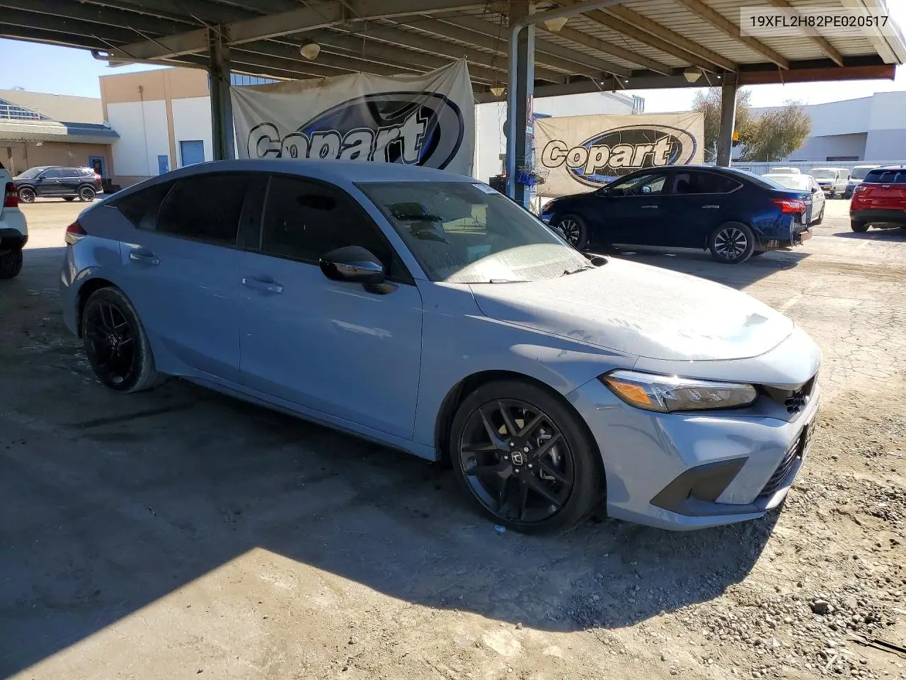 2023 HONDA CIVIC VIN 19XFL2H82PE020517 — фото 4