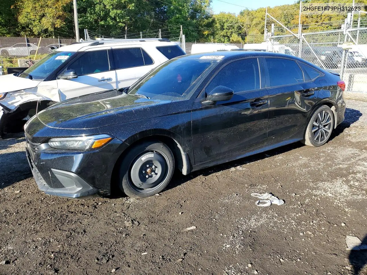HONDA CIVIC 2023, VIN 2HGFE1F79PH312623