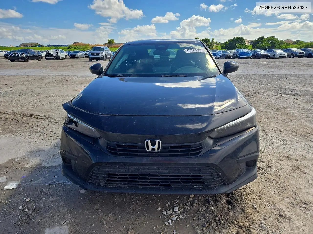 2023 HONDA CIVIC VIN 2HGFE2F59PH523437 — фото 5