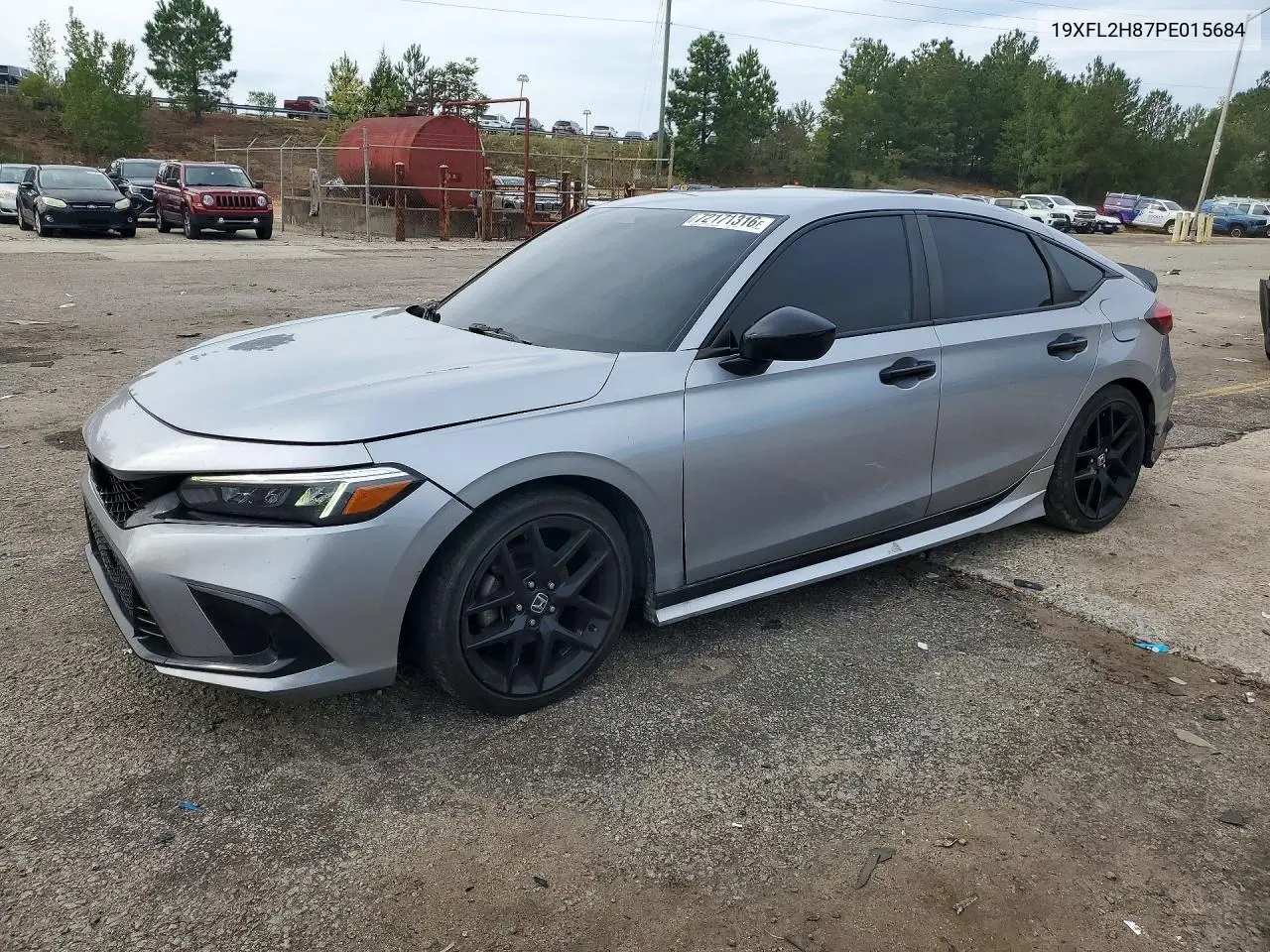 HONDA CIVIC 2023, VIN 19XFL2H87PE015684
