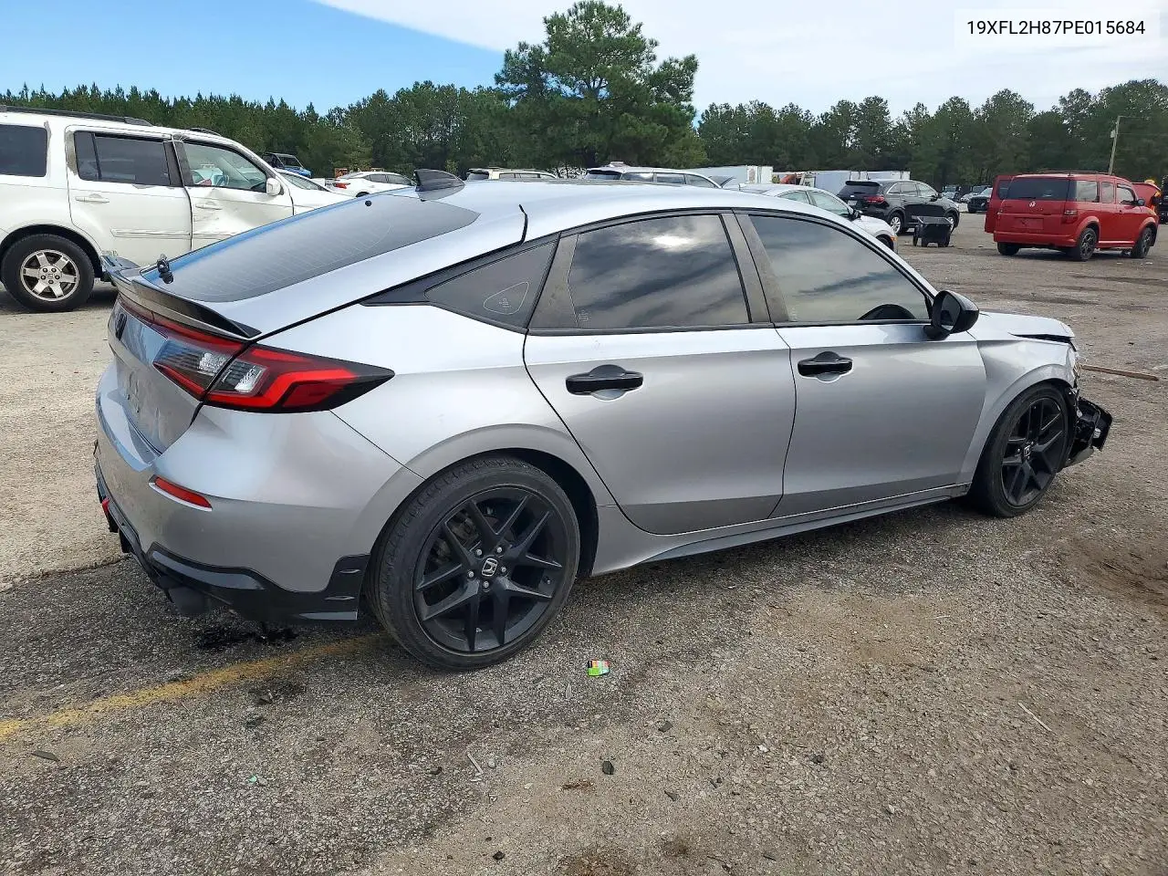2023 HONDA CIVIC VIN 19XFL2H87PE015684 — фото 3