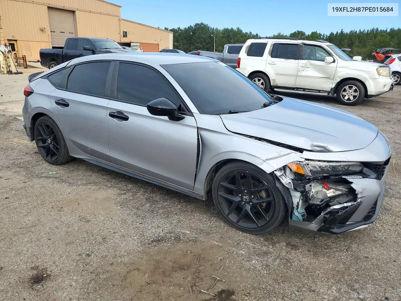 2023 HONDA CIVIC VIN 19XFL2H87PE015684 — фото 4